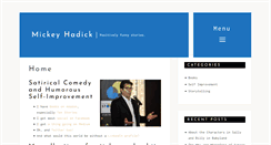 Desktop Screenshot of mickeyhadick.com